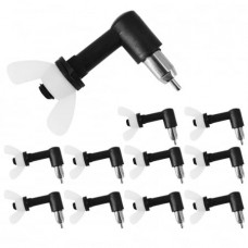 Adapatoare iepuri cot 90° V2 (set 10 buc)