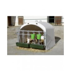 Adapost vitei CalfHouse Premium XL cu grilaj de prindere Kerbl