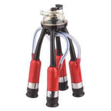 Ansamblu colector lapte 300cc cu mansoane cauciuc