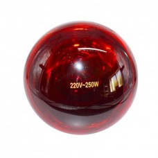 Bec infrarosu rosu inchis R125 (putere 250 W)