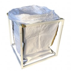 Cadru metalic suport pentru saci big bags 100 x 100 x 100 cm