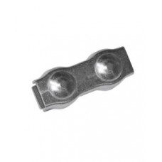 Conector din metal galvanizat fir gard electric