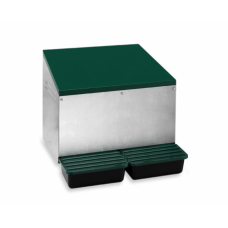 Cuibar pentru gaini cu 2 compartimente MG02-S