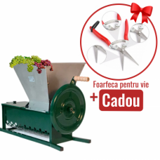 Desciorchinator-Zdrobitor manual, cuva Inox