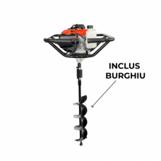 Motoburghiu forezat pamant, 2CP, 4 timpi