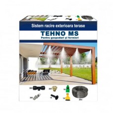 Sistem racire exterioara terase, 20m, 20 duze, 20 clipsuri
