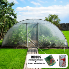 Solar legume 4,5 x 6  + Cadou ata palisare si macara folie