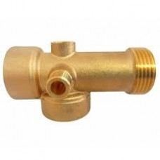 Teu de lagatura din alama cu 5 cai 10cm 300g