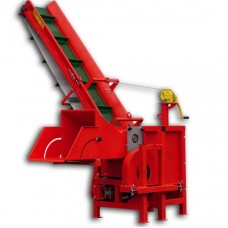 Tocator de crengi pentru tractor TN-130TK3 PRO cu volant si banda transportoare de 3m