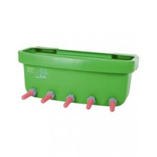 Vana de baut pentru vitei Kerbl dotata cu 5 supape si 5 tetine super, capacitate 30l